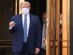 Pulang dari RS, Trump Janji Akan Kembali Berkampanye