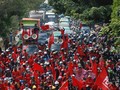 Pengusaha Ancam PHK Buruh yang Mogok Kerja