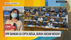 VIDEO: DPR Sahkan UU Cipta Kerja, Buruh Ancam Mogok