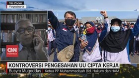 VIDEO: Kontroversi Pengesahan UU Cipta Kerja
