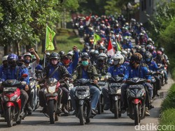 Tolak UU Ciptaker Berlanjut, Buruh Konvoi di Berbagai Daerah