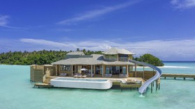 Vila di Atas Air Terbesar di Dunia Dibuka di Maldives