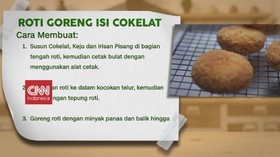 VIDEO: Roti Goreng Isi Cokelat