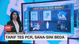 VIDEO: Tarif Tes PCR, Sana-sini Beda