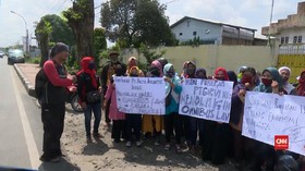 VIDEO: Unjuk Rasa Buruh Sumatera Utara Tolak UU Cipta Kerja