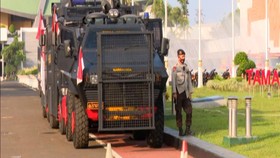 VIDEO: Ribuan Personel Gabungan Jaga Gedung DPR