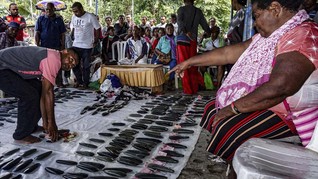FOTO: Tradisi Kapak Batu Zaman Neolitikum di Tanah Papua