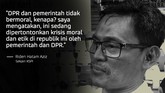 CELOTEH: Mereka yang Tolak Omnibus Law Ciptaker Omnibus law UU Cipta Kerja telah disahkan DPR, Senin (5/10). Sejumlah pihak menolak hal tersebut dan menilai UU tidak berpihak pada kelas pekerja.