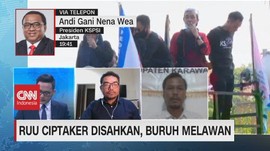 VIDEO: RUU Ciptaker Disahkan, Buruh Melawan