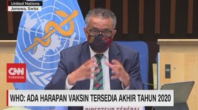 VIDEO: WHO: Ada Harapan Vaksin Tersedia Akhir Tahun 2020