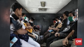 Puluhan Ditangkap saat Ingin Demo di DPR, Termasuk Siswa STM