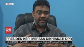 VIDEO: Presiden KSPI Merasa Dikhianati DPR