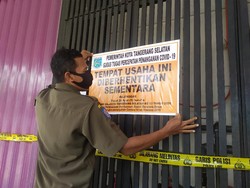 Langgar PSBB, Delta Spa Serpong Disegel Satpol PP-Didenda Rp 1 Juta