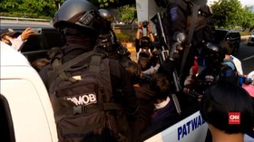 VIDEO: Akan Berunjuk Rasa di DPR, Massa Digiring Ke Polda