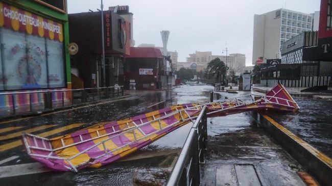 Badai Delta (Hurricane Delta) Terjang Meksiko