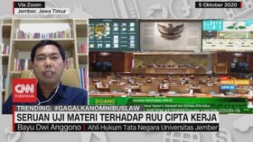 VIDEO: Seruan Uji Materi Terhadap RUU Cipta Kerja