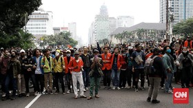 Tolak Omnibus Law, Mahasiswa Kembali Geruduk Istana Besok