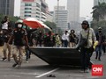 Massa Belum Bisa Dekati Istana, Polisi Sekat Beberapa Titik