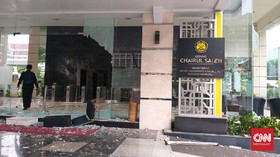 ESDM Prihatin Kantor Dirusak Massa Demo Omnibus Law