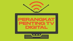 INFOGRAFIS: Perangkat Penting Menikmati Siaran TV Digital