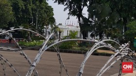 Usai Diamankan, 8 Pedemo di Depan Istana Dipulangkan