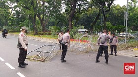 PA 212 Demo Omnibus Law, Akses ke Istana Ditutup Hari Ini