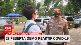 VIDEO: 27 Peserta Demo Reaktif Covid-19