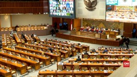 VIDEO: Situs DPR Diserang Pasca RUU Omnibus Law Ketok Palu