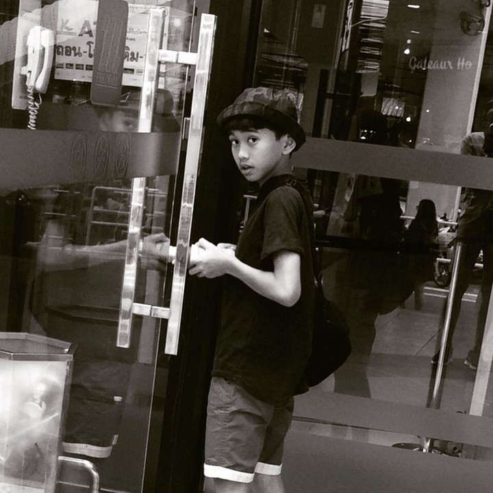 <p>Selain memiliki wajah yang mirip dengan sang ayah, penampilan Ayman juga seperti Duta. (Foto: Instagram @shadjo04)</p>