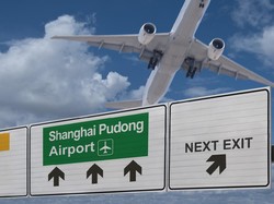 Tes Corona Pegawai di Bandara Shanghai Tembus 17.000 Orang