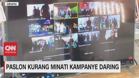 VIDEO: Paslon Kurang Minati Kampanye Daring