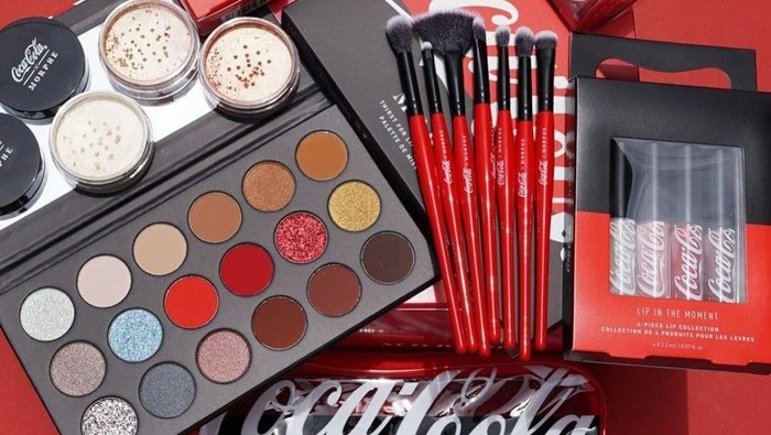 Baru! Koleksi Makeup Morphe X Coca-Cola yang Curi Perhatian