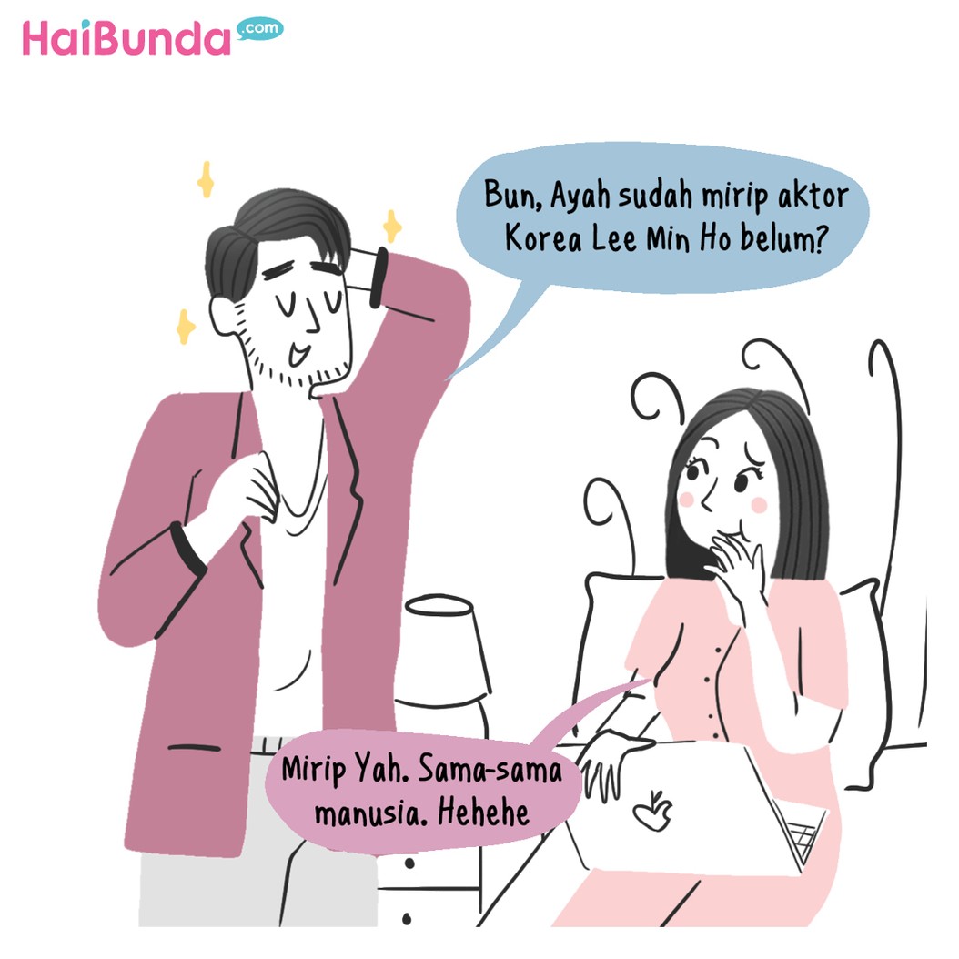 Komik Bunda Demam Drakor