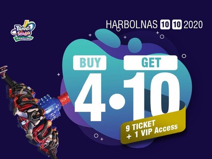 Promo Harbolnas, Ajak Si Kecil Liburan di Trans Studio Bandung Yuk!