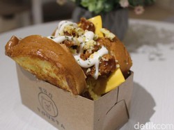 Tousta : Lumer Padat! Roti Bakar Gaya Korea