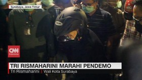 VIDEO: Tri Rismaharini Marahi Pendemo yang Rusuh