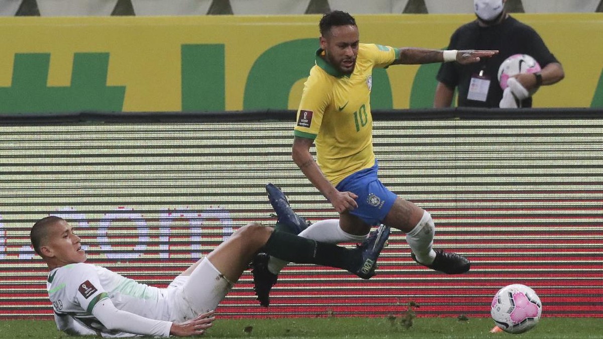 FOTO: Brasil Menang Telak 5-0 Atas Bolivia