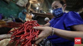 Harga Cabai Merah Kian Pedas, Hampir Rp50 Ribu per Kg Jelang Lebaran