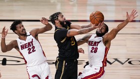 FOTO: Heat Redam Lakers di Game Kelima Final NBA