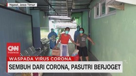 VIDEO: Sembuh Dari Corona, Pasutri Berjoget