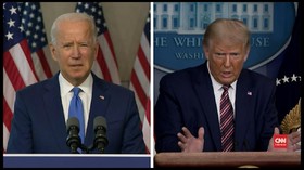 VIDEO: Debat Kedua Capres AS Batal Usai Trump Kena Corona
