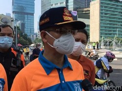 Dishub DKI: Jumlah Pesepeda di Bundaran HI Turun Selama PSBB Ketat