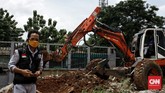 FOTO: Banjir Picu Tanah Longsor di Jagakarsa Banjir dan longsor melanda ratusan rumah di Jalan Damai RT 04/RW 02, Kelurahan Ciganjur, Jagakarsa, Jakarta Selatan pada Sabtu (10/10).