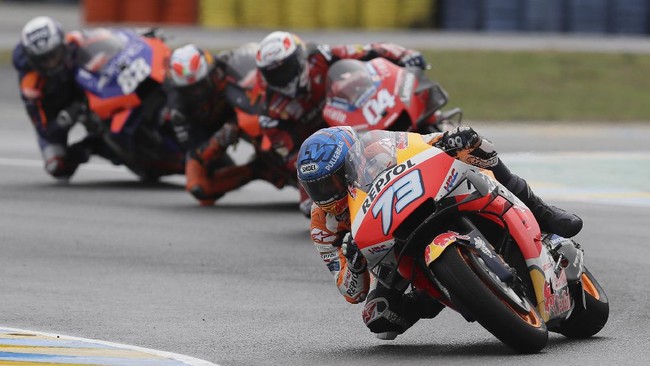 Pembalap Repsol Honda Alex Marquez bisa memenangi MotoGP Prancis andai tidak dihalangi Andrea Dovizioso di pertengahan balapan.