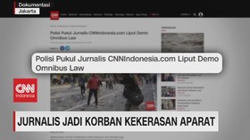 VIDEO: Jurnalis Jadi Korban Kekerasan Aparat