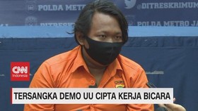 VIDEO: Tersangka Demo UU Cipta Kerja Bicara