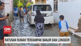 VIDEO: Ratusan Rumah Terdampak Banjir & Longsor di Jakarta