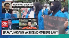 VIDEO: Tudingan Aksi Demo Omnibus Law 