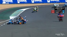 VIDEO: Kecelakaan Hebat di Moto3 Prancis