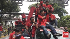 Khawatir Penyusup, Buruh Batal Demo Omnibus Law di Istana